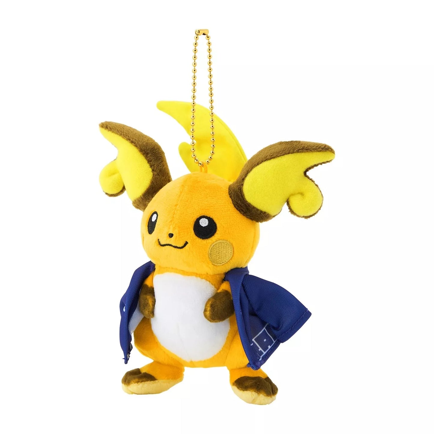 Pokemon Center Original Pokemon Sento Plush Keychain Raichu JAPAN OFFICIAL