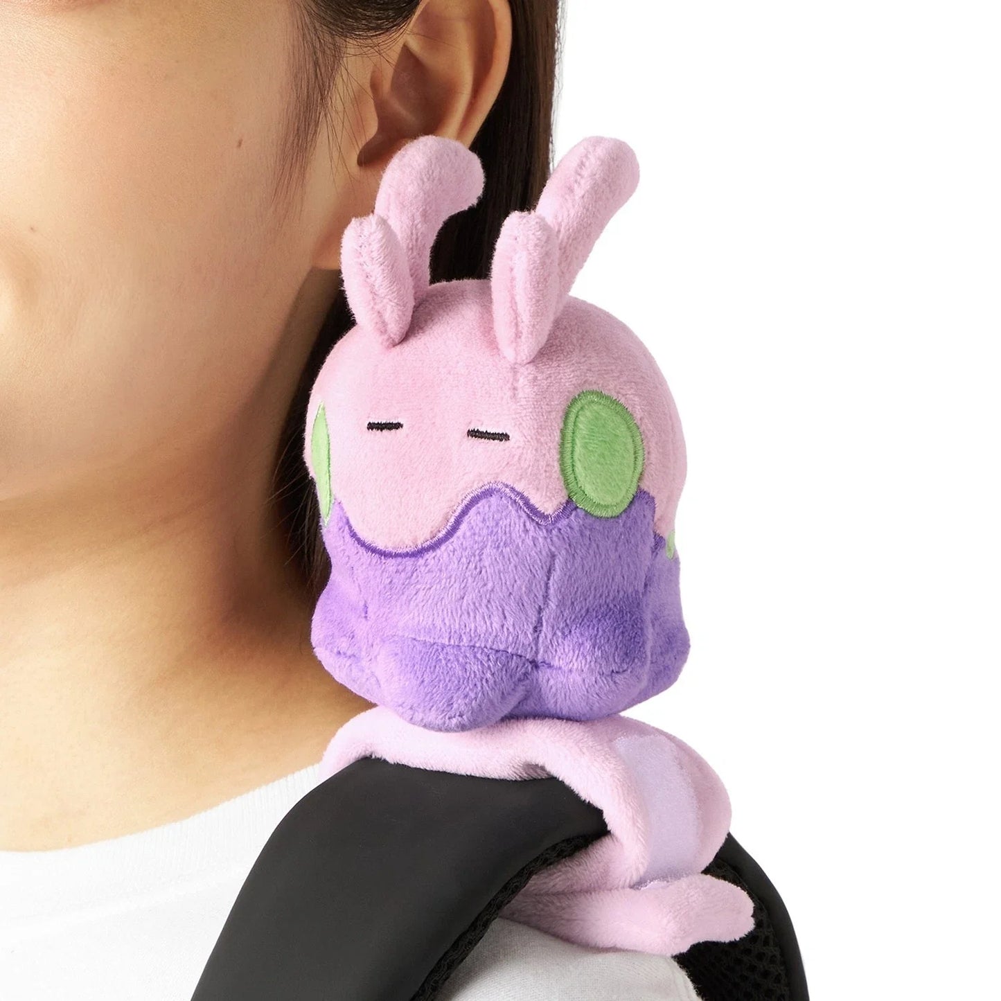 Pokemon Center Original Shoulder Plush Strap Goomy JAPAN OFFICIAL