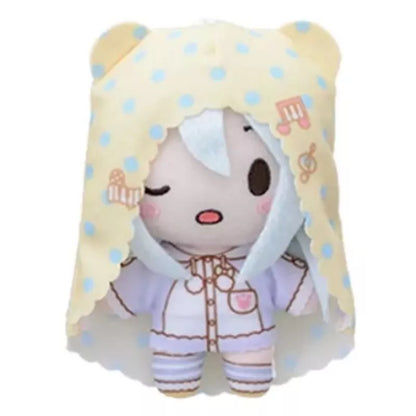 SEGA Project Sekai x Sanrio Fuwapuchi Kanade Yoisaki Mascot Plush Doll JAPAN