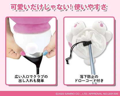M･I･N･D Sanrio Golf Driver Head Cover My Melody Pink ver. 460cc JAPAN OFFICIAL