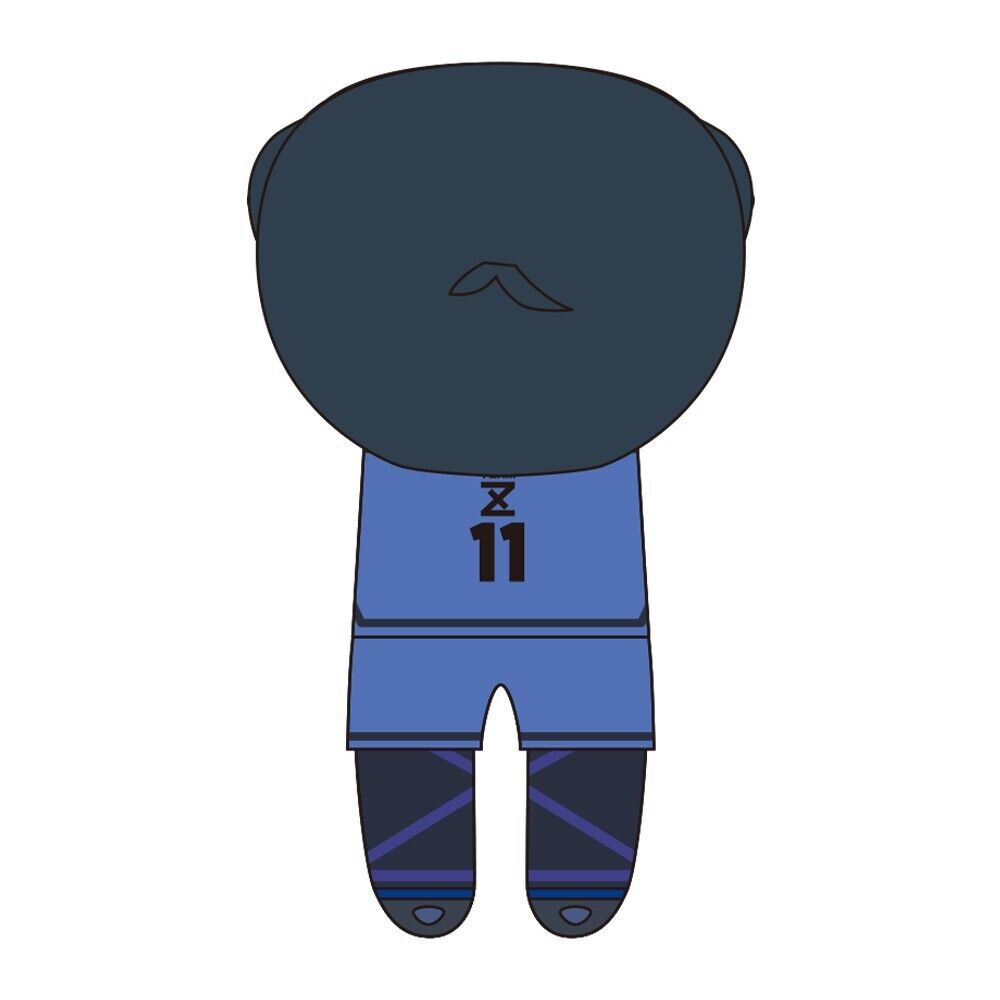 SEGA Nesoberi Plush Doll S size Blue Lock Yoichi Isagi JAPAN ZA-570
