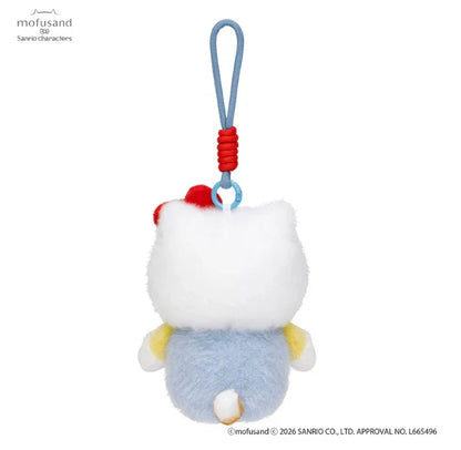 mofusand x Sanrio Characters Potefuwa Mascot Hello Kitty Plush JAPAN OFFICIAL