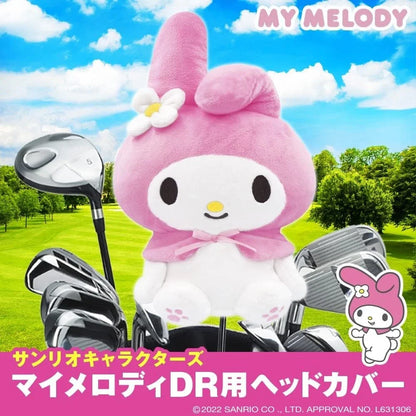 M･I･N･D Sanrio Golf Driver Head Cover My Melody Pink ver. 460cc JAPAN OFFICIAL