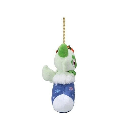 Pokemon Center Paldea's Christmas Market 2023 Plush Key Chain Sprigatito JAPAN
