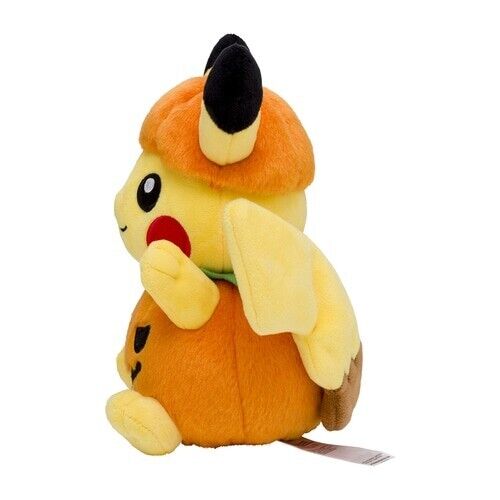 Pokemon Center Original Halloween Pumpkin Plush Doll Pikachu JAPAN OFFICIAL