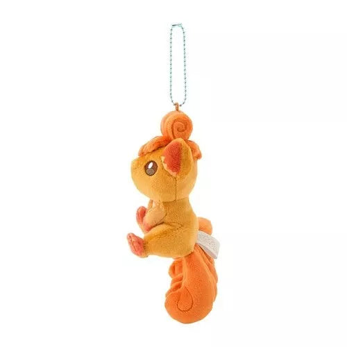 Pokemon Center Original Magnetic Plush Keychain Vulpix & Alolan Vulpix JAPAN