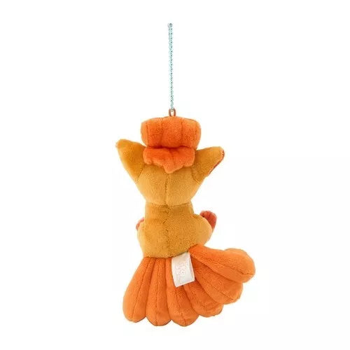 Pokemon Center Original Magnetic Plush Keychain Vulpix & Alolan Vulpix JAPAN