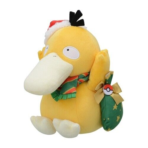 Pokemon Center Original Paldea's Christmas Market 2023 Plush Doll Psyduck JAPAN