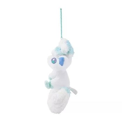 Pokemon Center Original Magnetic Plush Keychain Vulpix & Alolan Vulpix JAPAN