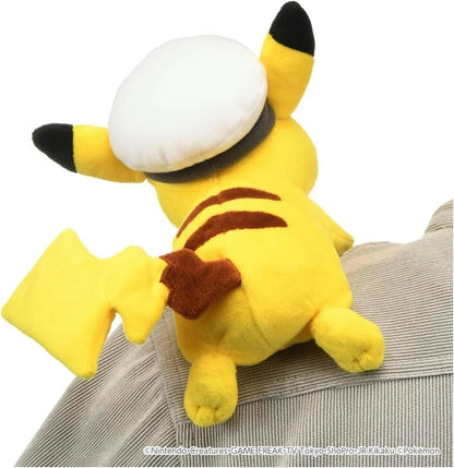Takara Tomy Pokemon Plush Shoulder Captain Pikachu JAPAN OFFICIAL