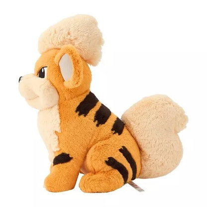 Pokemon Center Original Growlithe Sitting Plush Doll JAPAN OFFICIAL