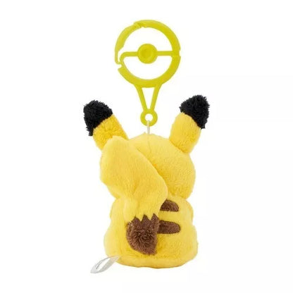 Pokemon Center Original Plush Doll with Carabiner Pikachu JAPAN OFFICIAL