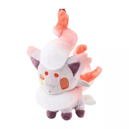 Pokemon Center Original Magnetic Plush Keychain Zorua & Hisuian Zorua JAPAN