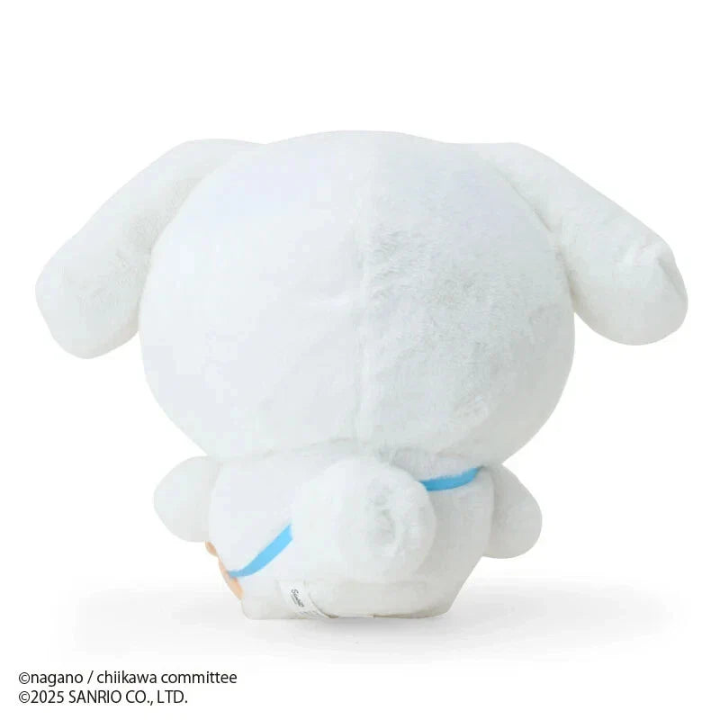 Sanrio Cinnamoroll x Chiikawa Hachiware Plush Doll JAPAN OFFICIAL