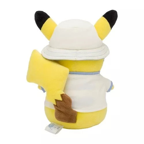 Pokemon Center Original Pikachu Leisure Style Ver. Plush Doll JAPAN OFFICIAL
