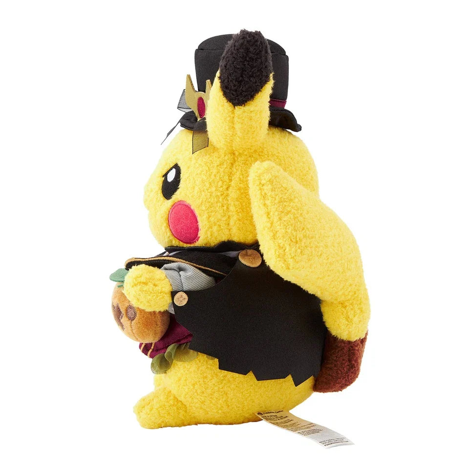 Pokemon Center Original Halloween Ghost Chateau Pikachu Plush Doll JAPAN
