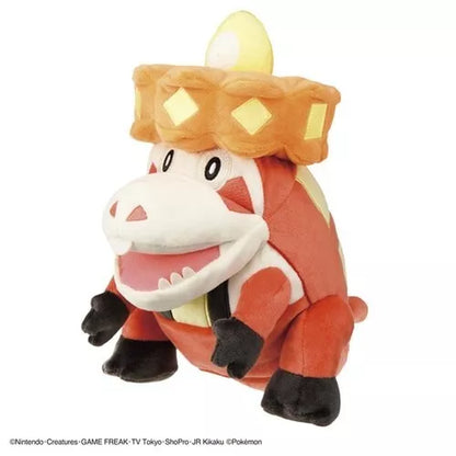 Pokemon Center Original Ookina Kuchi Baku Baku Crocalor Plush Doll JAPAN