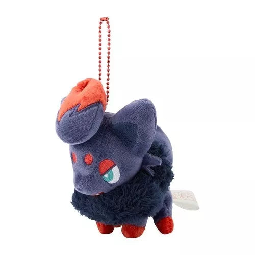 Pokemon Center Original Magnetic Plush Keychain Zorua & Hisuian Zorua JAPAN