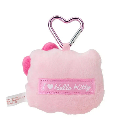 Sanrio Hello Kitty Face Shaped Mascot Holder Kao I Love Hello Kitty Pink Plush