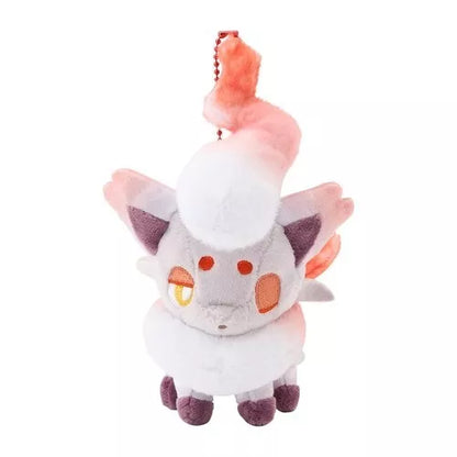 Pokemon Center Original Magnetic Plush Keychain Zorua & Hisuian Zorua JAPAN