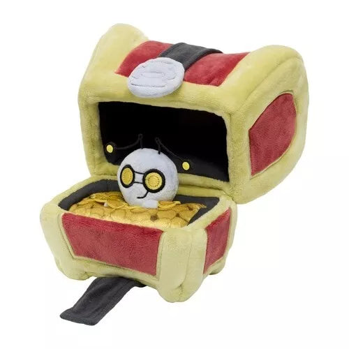 Pokemon Center Original Gimmighoul Chest Form Plush Doll JAPAN OFFICIAL