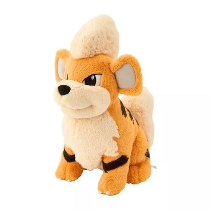 Pokemon Center Original Growlithe Sitting Plush Doll JAPAN OFFICIAL