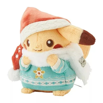 Pokemon Center Original Heartwarming Christmas Pikachu Plush Doll JAPAN